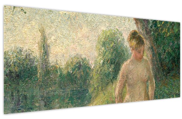 Slika - Camille Pissarro, The Bather, reprodukcije (120x50 cm)