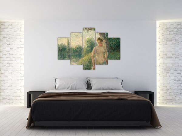 Slika - Camille Pissarro, The Bather, reprodukcije (150x105 cm)