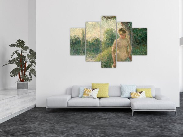 Slika - Camille Pissarro, The Bather, reprodukcije (150x105 cm)