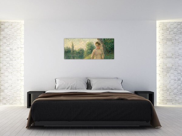 Slika - Camille Pissarro, The Bather, reprodukcije (120x50 cm)