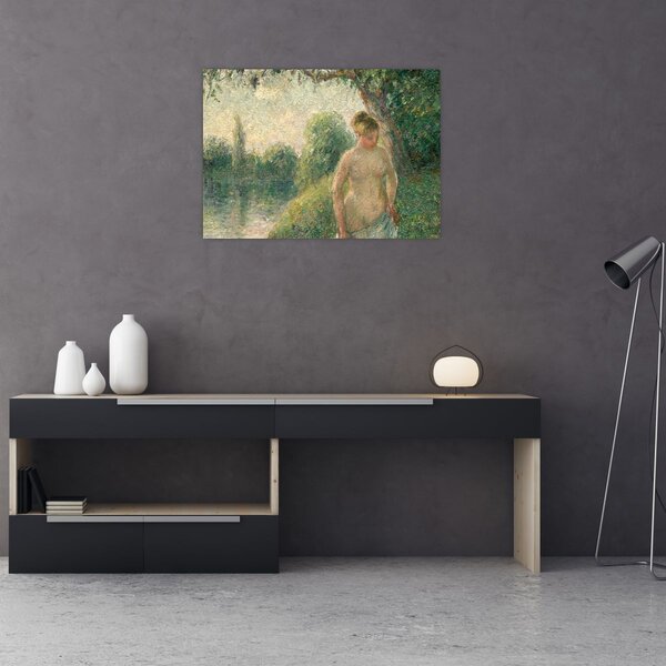 Slika - Camille Pissarro, The Bather, reprodukcije (70x50 cm)