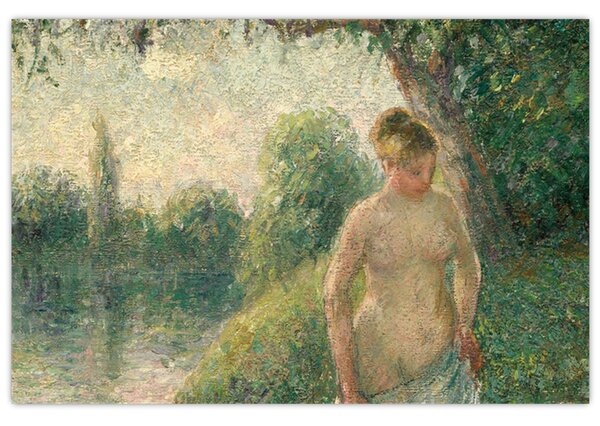 Slika - Camille Pissarro, The Bather, reprodukcije (90x60 cm)