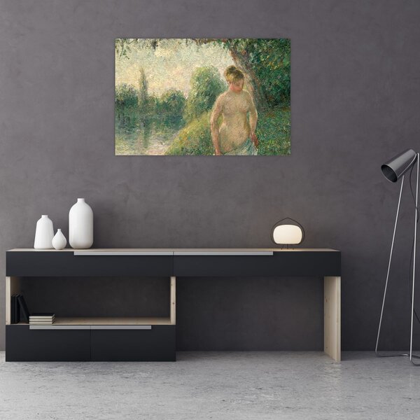 Slika - Camille Pissarro, The Bather, reprodukcije (90x60 cm)