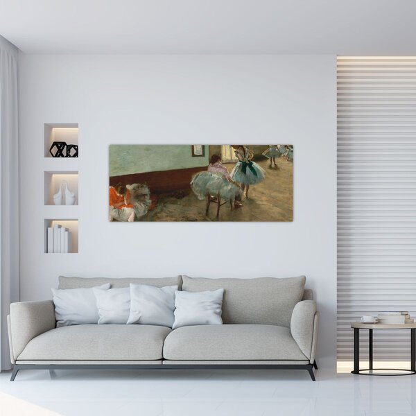 Slika - Edgar Degas, The Dance Lesson, reprodukcije (120x50 cm)