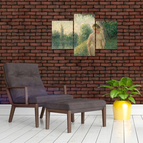 Slika - Camille Pissarro, The Bather, reprodukcije (90x60 cm)