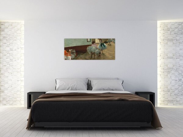 Slika - Edgar Degas, The Dance Lesson, reprodukcije (120x50 cm)