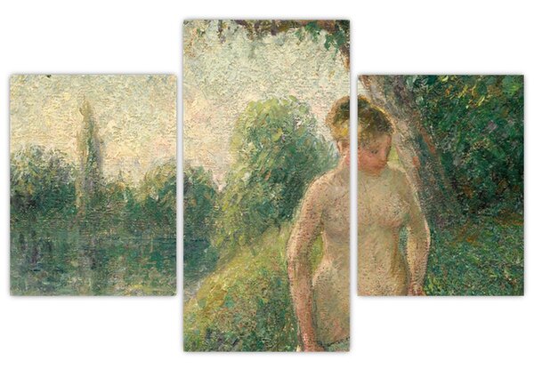 Slika - Camille Pissarro, The Bather, reprodukcije (90x60 cm)