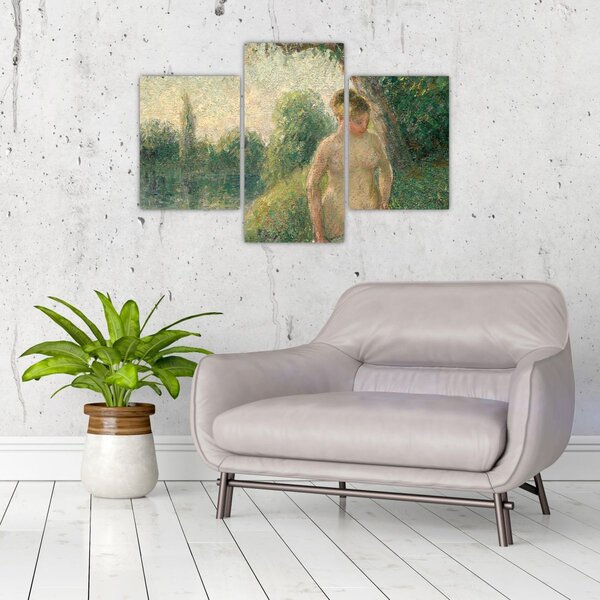 Slika - Camille Pissarro, The Bather, reprodukcije (90x60 cm)