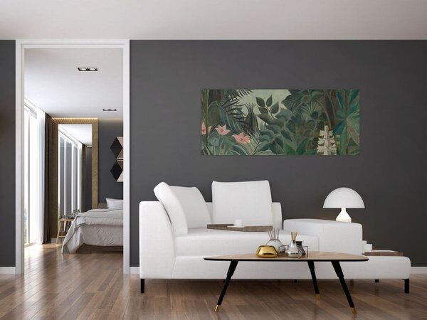 Slika - Henri Rousseau, The Equatorial Jungle, reprodukcije (120x50 cm)