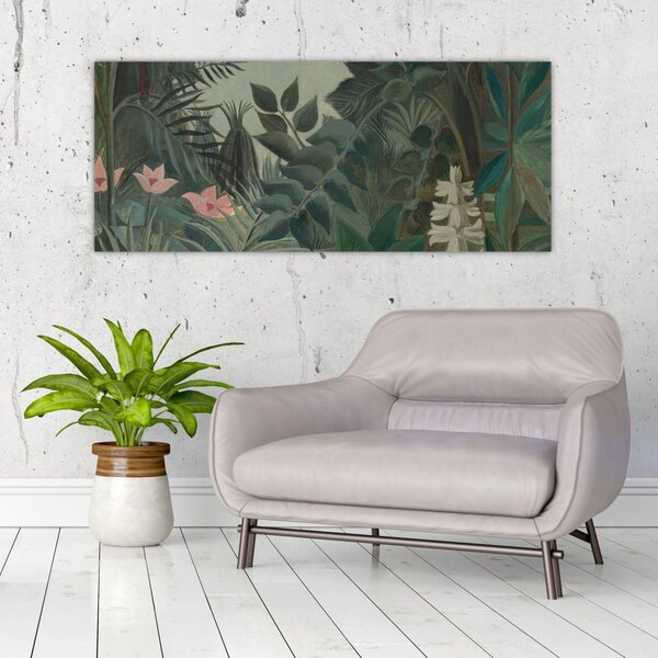 Slika - Henri Rousseau, The Equatorial Jungle, reprodukcije (120x50 cm)