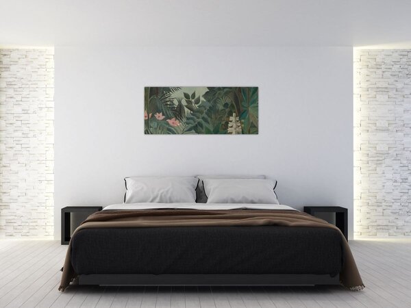 Slika - Henri Rousseau, The Equatorial Jungle, reprodukcije (120x50 cm)