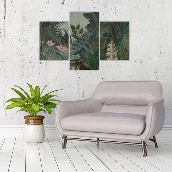 Slika - Henri Rousseau, The Equatorial Jungle, reprodukcije (90x60 cm)