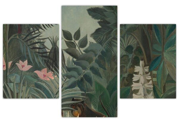 Slika - Henri Rousseau, The Equatorial Jungle, reprodukcije (90x60 cm)