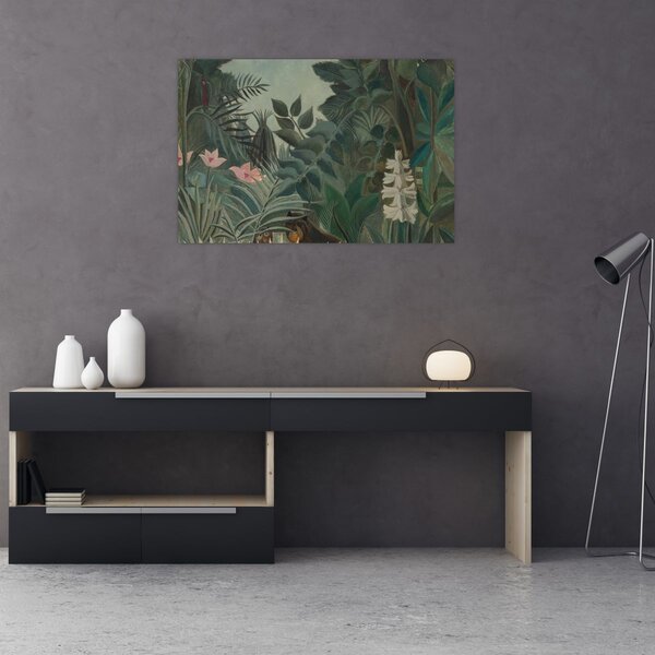Slika - Henri Rousseau, The Equatorial Jungle, reprodukcije (90x60 cm)
