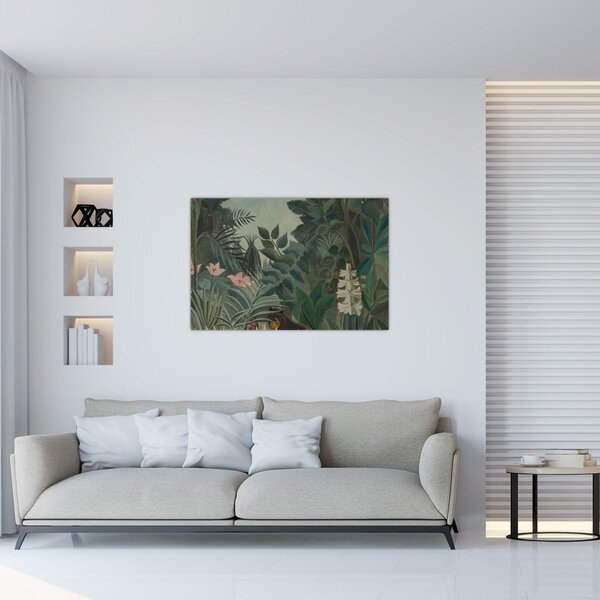 Slika - Henri Rousseau, The Equatorial Jungle, reprodukcije (90x60 cm)