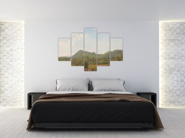 Slika - Simon Denis, View Near Naples, reprodukcije (150x105 cm)