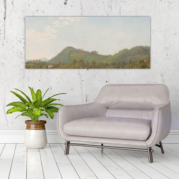 Slika - Simon Denis, View Near Naples, reprodukcije (120x50 cm)