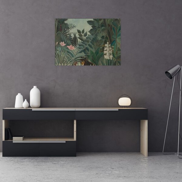 Slika - Henri Rousseau, The Equatorial Jungle, reprodukcije (70x50 cm)
