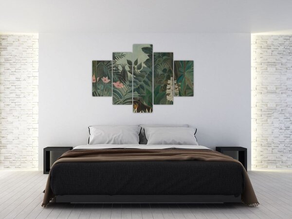 Slika - Henri Rousseau, The Equatorial Jungle, reprodukcije (150x105 cm)