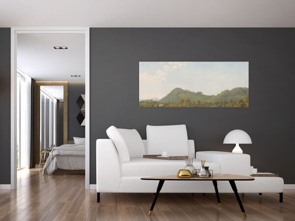 Slika - Simon Denis, View Near Naples, reprodukcije (120x50 cm)