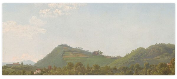 Slika - Simon Denis, View Near Naples, reprodukcije (120x50 cm)