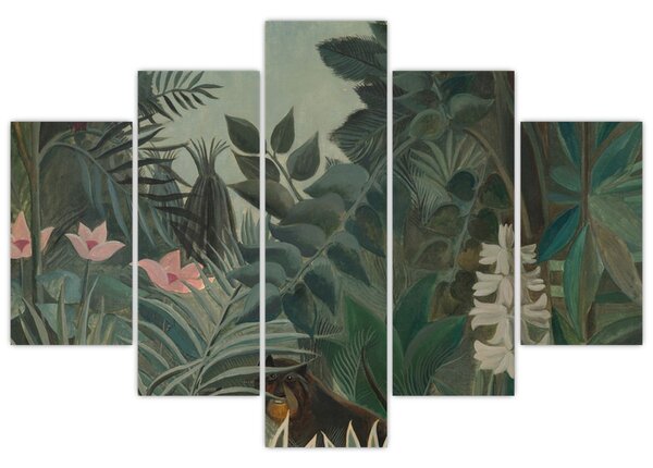 Slika - Henri Rousseau, The Equatorial Jungle, reprodukcije (150x105 cm)