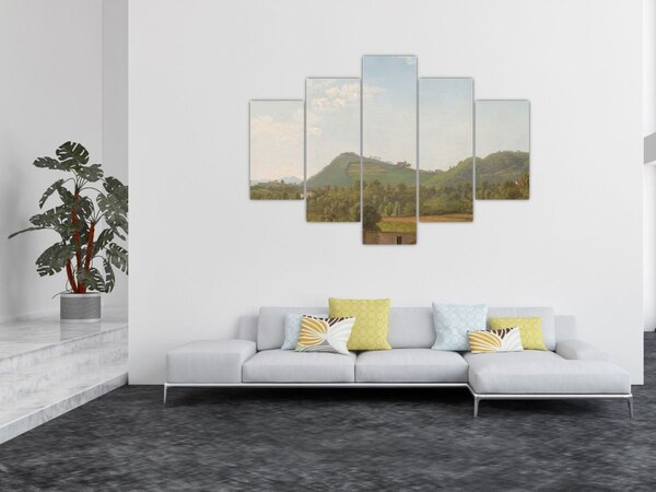 Slika - Simon Denis, View Near Naples, reprodukcije (150x105 cm)