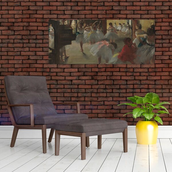 Slika - Edgar Degas, The Dance Class, reprodukcije (120x50 cm)