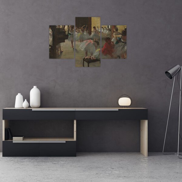 Slika - Edgar Degas, The Dance Class, reprodukcije (90x60 cm)