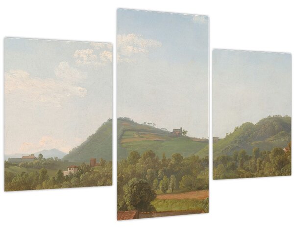 Slika - Simon Denis, View Near Naples, reprodukcije (90x60 cm)