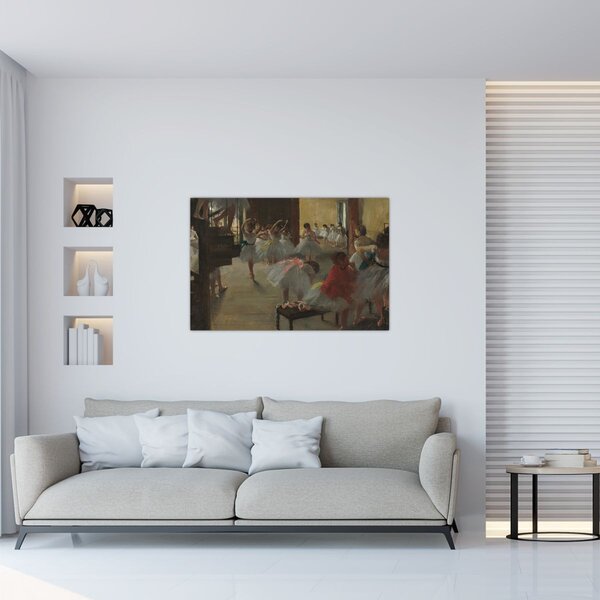 Slika - Edgar Degas, The Dance Class, reprodukcije (90x60 cm)