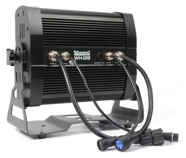 Beamz WH128 Wall Washer, 12 x 8W, crna, četverostruki LED, IP65, DMX