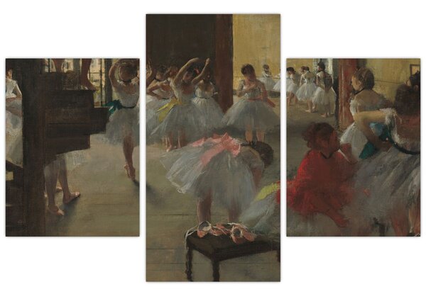 Slika - Edgar Degas, The Dance Class, reprodukcije (90x60 cm)