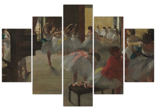 Slika - Edgar Degas, The Dance Class, reprodukcije (150x105 cm)