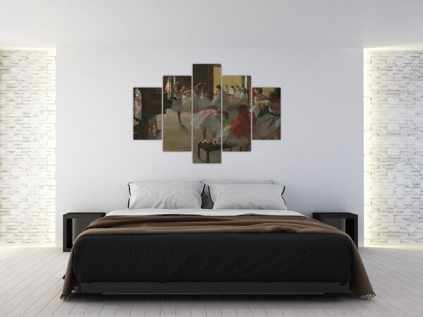 Slika - Edgar Degas, The Dance Class, reprodukcije (150x105 cm)