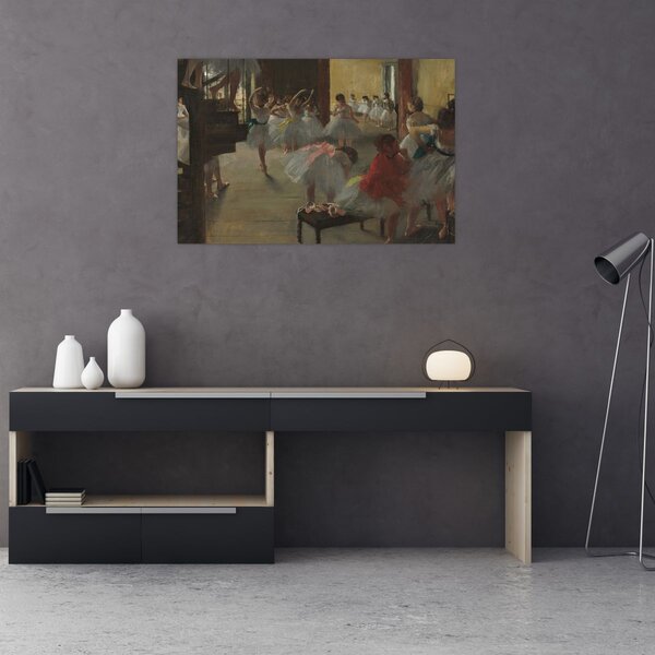 Slika - Edgar Degas, The Dance Class, reprodukcije (90x60 cm)