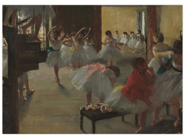 Slika - Edgar Degas, The Dance Class, reprodukcije (70x50 cm)