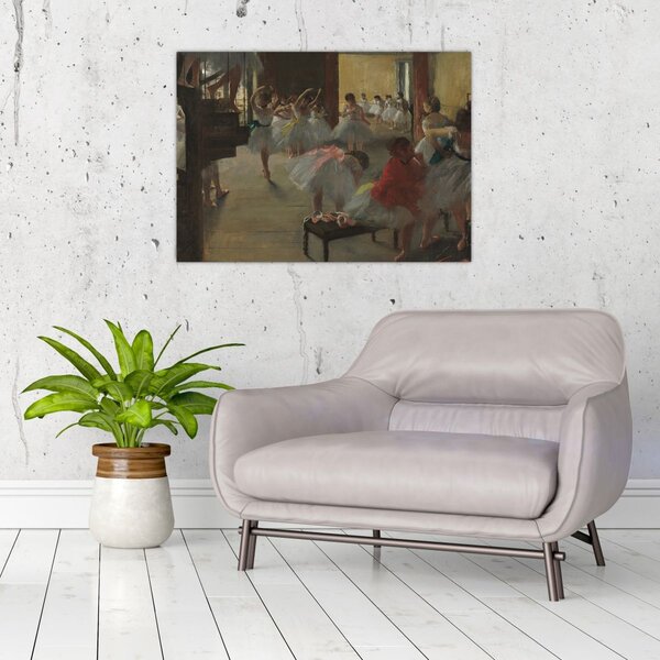 Slika - Edgar Degas, The Dance Class, reprodukcije (70x50 cm)