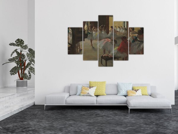 Slika - Edgar Degas, The Dance Class, reprodukcije (150x105 cm)