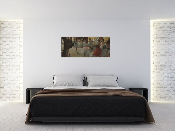 Slika - Edgar Degas, The Dance Class, reprodukcije (120x50 cm)