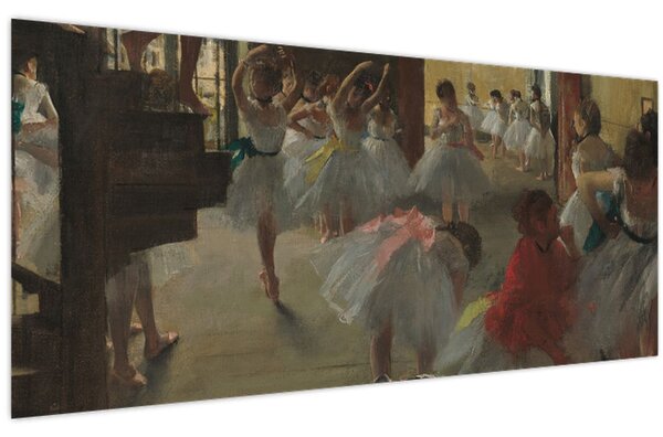 Slika - Edgar Degas, The Dance Class, reprodukcije (120x50 cm)