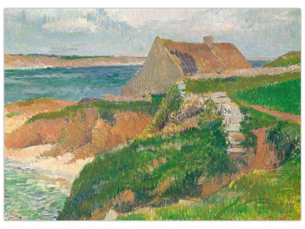 Slika - Henri Moret, The Island of Raguenez, Brittany, reprodukcije (70x50 cm)