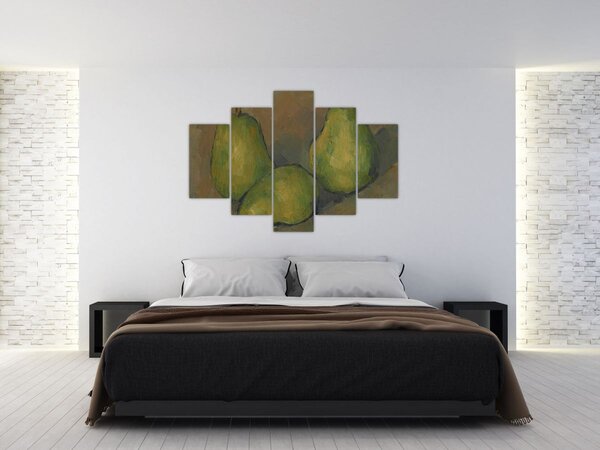 Slika - Paul Cézanne, Three Pears, reprodukcije (150x105 cm)