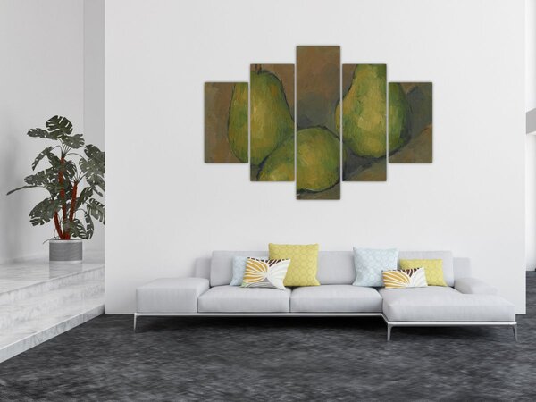 Slika - Paul Cézanne, Three Pears, reprodukcije (150x105 cm)