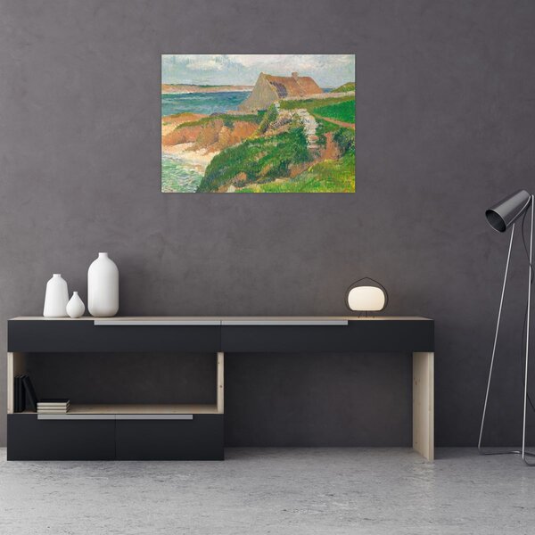 Slika - Henri Moret, The Island of Raguenez, Brittany, reprodukcije (70x50 cm)