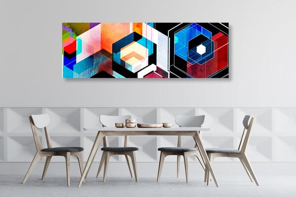 Slika futuristička geometrija