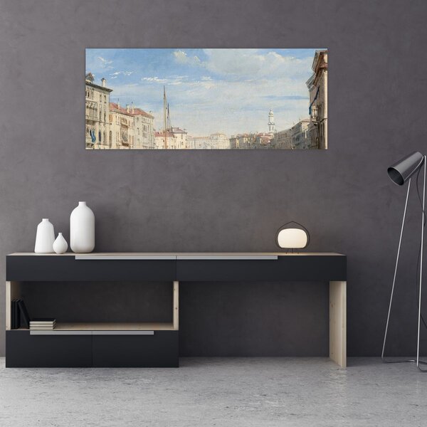 Slika - Richard Parkes Bonington, The Grand Canal, reprodukcije (120x50 cm)