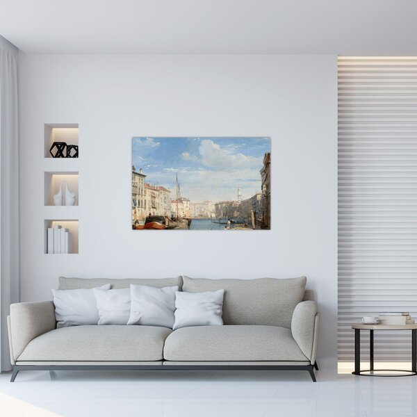 Slika - Richard Parkes Bonington, The Grand Canal, reprodukcije (90x60 cm)