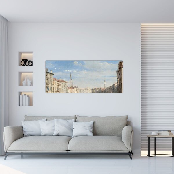 Slika - Richard Parkes Bonington, The Grand Canal, reprodukcije (120x50 cm)