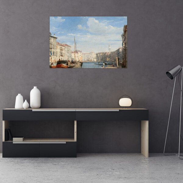 Slika - Richard Parkes Bonington, The Grand Canal, reprodukcije (90x60 cm)